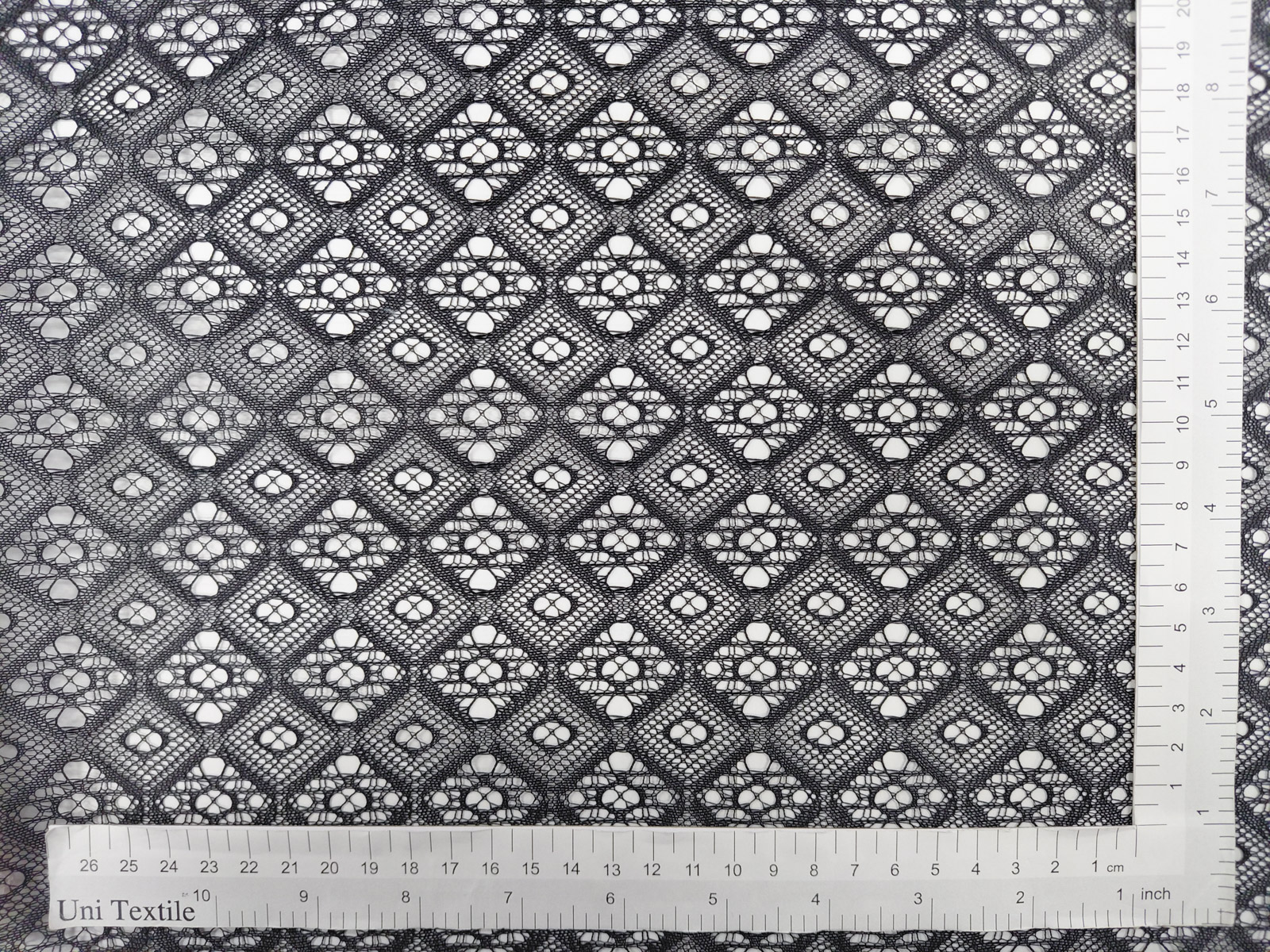 KKF8240E2X-W [ D/#3 ]Dyed Recycled Polyester Lace