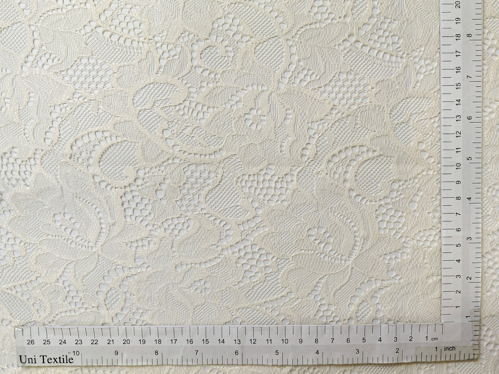 KKF8250-58 [ D/#4 ]Dyed Polyester Scalloped Raschel Lace
