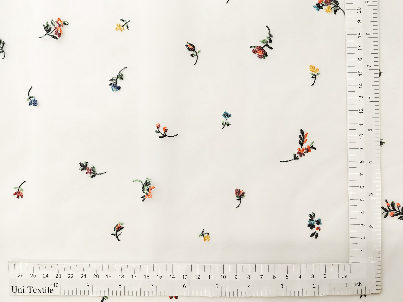 KKH4005BR [ D/#6 ]Printed Polyester Matte Organza with a Sunrise Finish