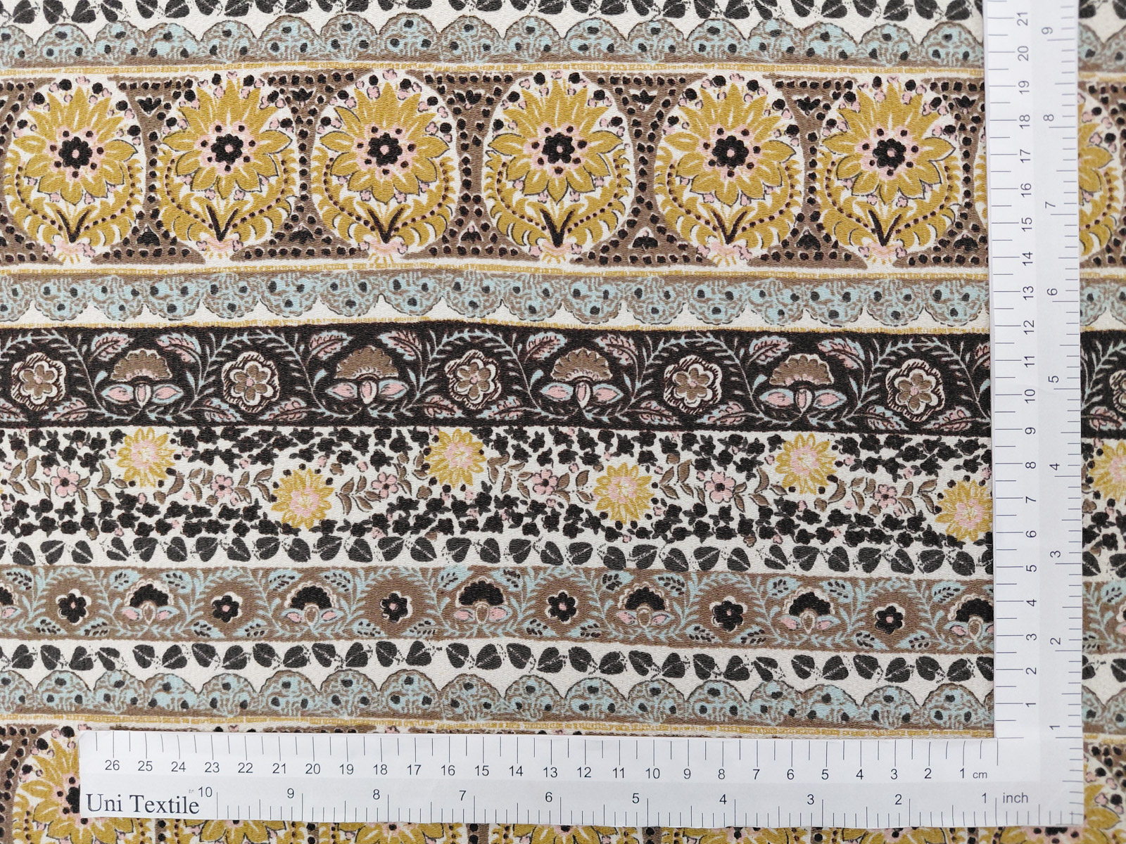 KKP2338 [ D/#B-110 ]Printed Polyester Chirimen