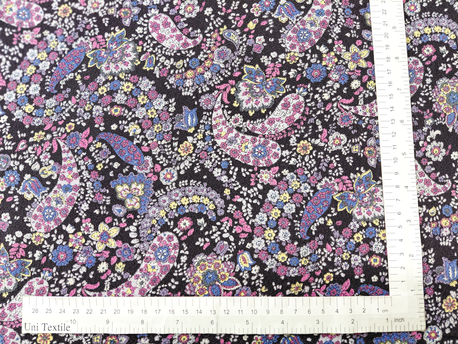 KKP2338 [ D/#B-305 ]Printed Polyester Chirimen