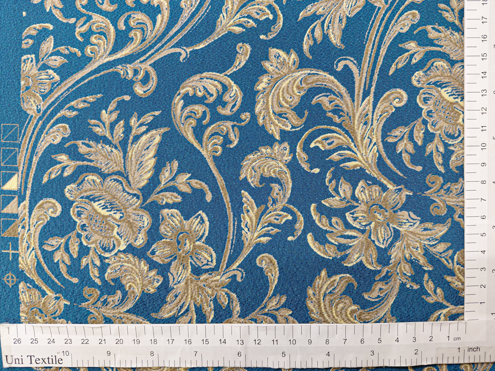 KKP2338 [ D/#B-307 ]Printed Polyester Chirimen
