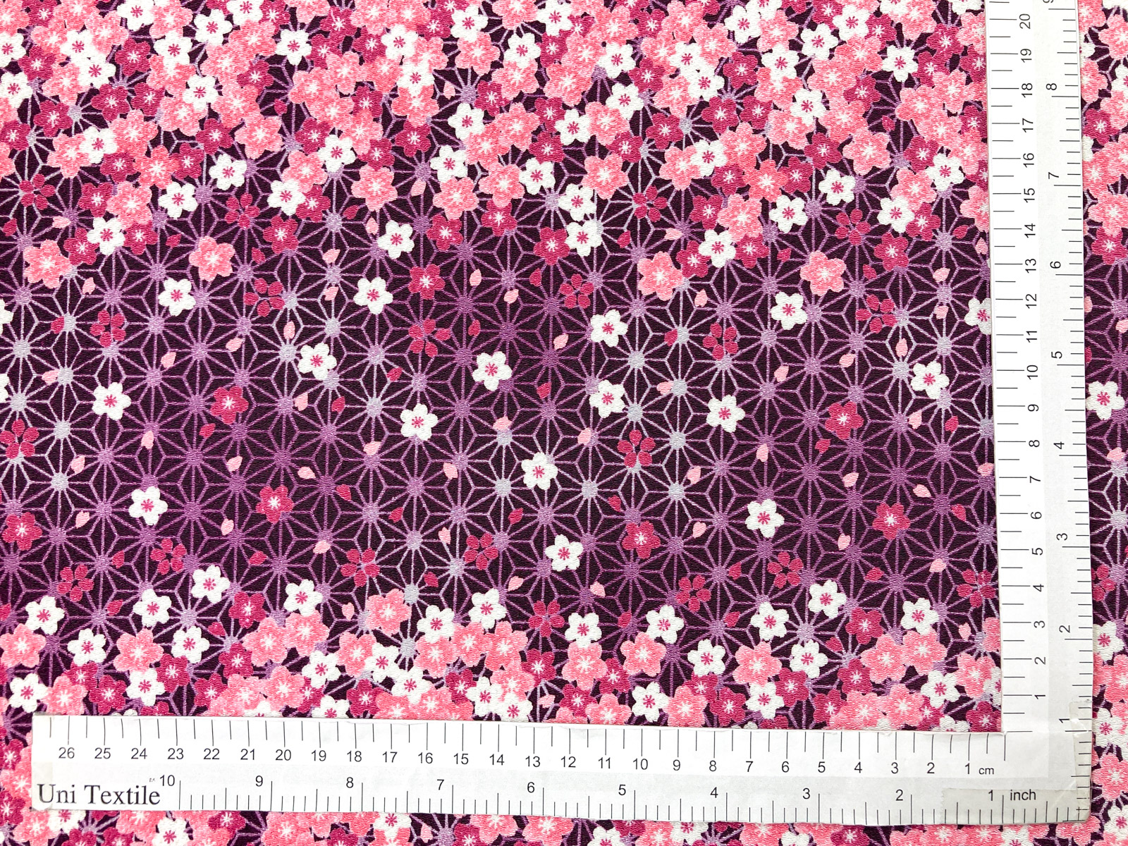 KKP2338 [ D/#花吹雪 ]二越ちりめん®多色プリント