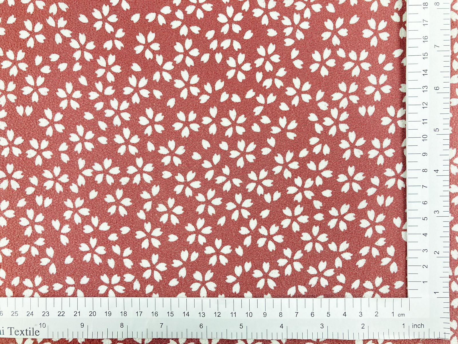 KKP3338 [ D/#花桜 ]二越ちりめん®単色プリント