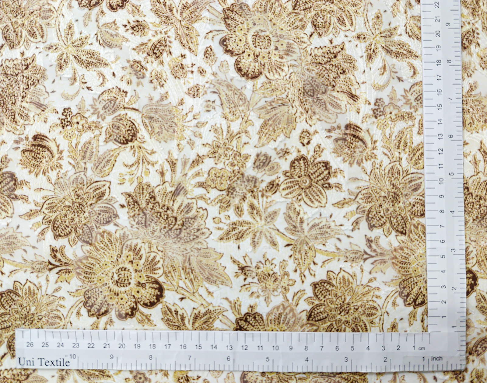 KKP4190 [ D/#301-80 ]シフォンカットジャカード多色プリント