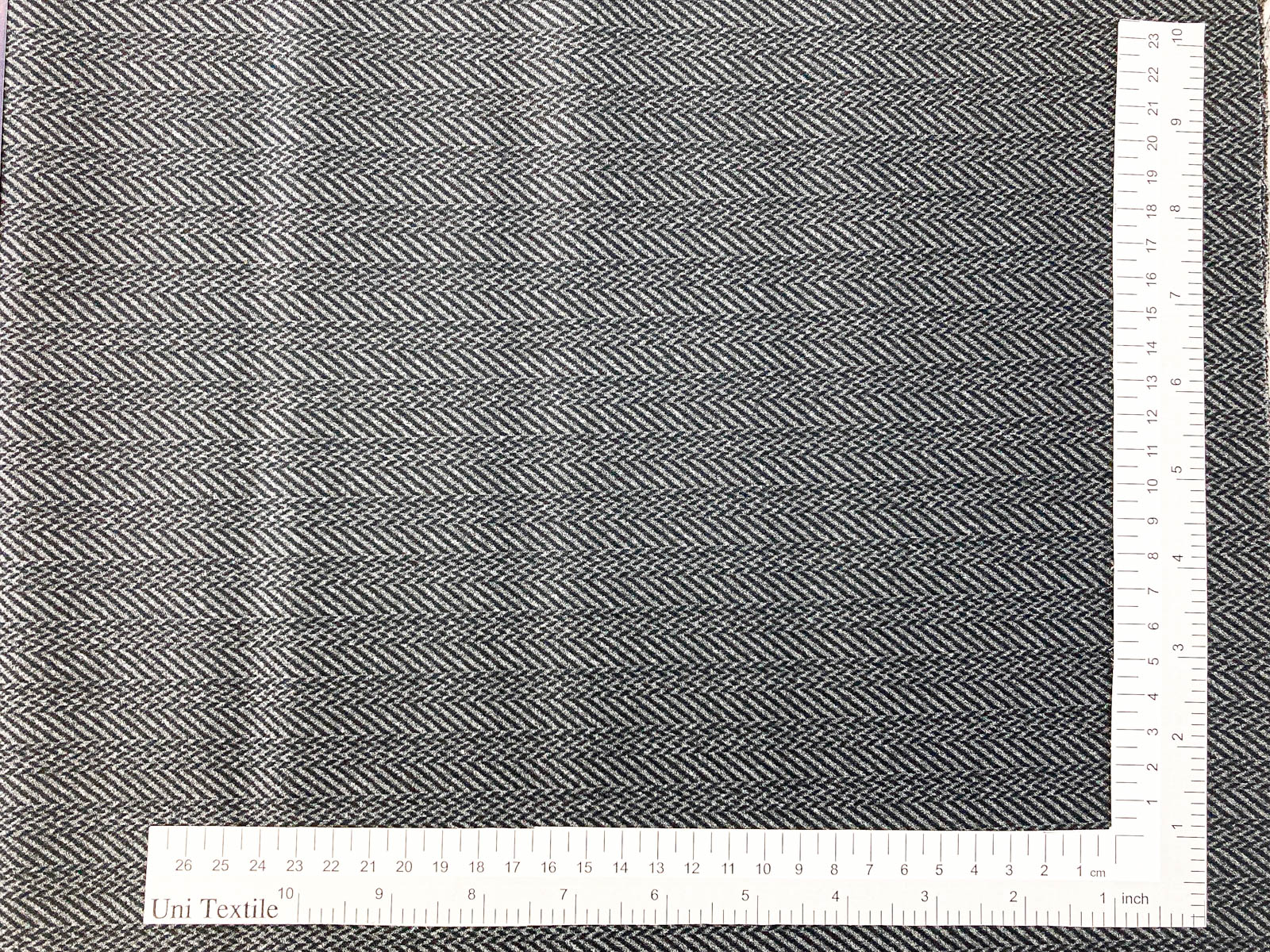 KKT1545-W [ D/#P-007 ]Transfer Printed Polyester Melange Twill