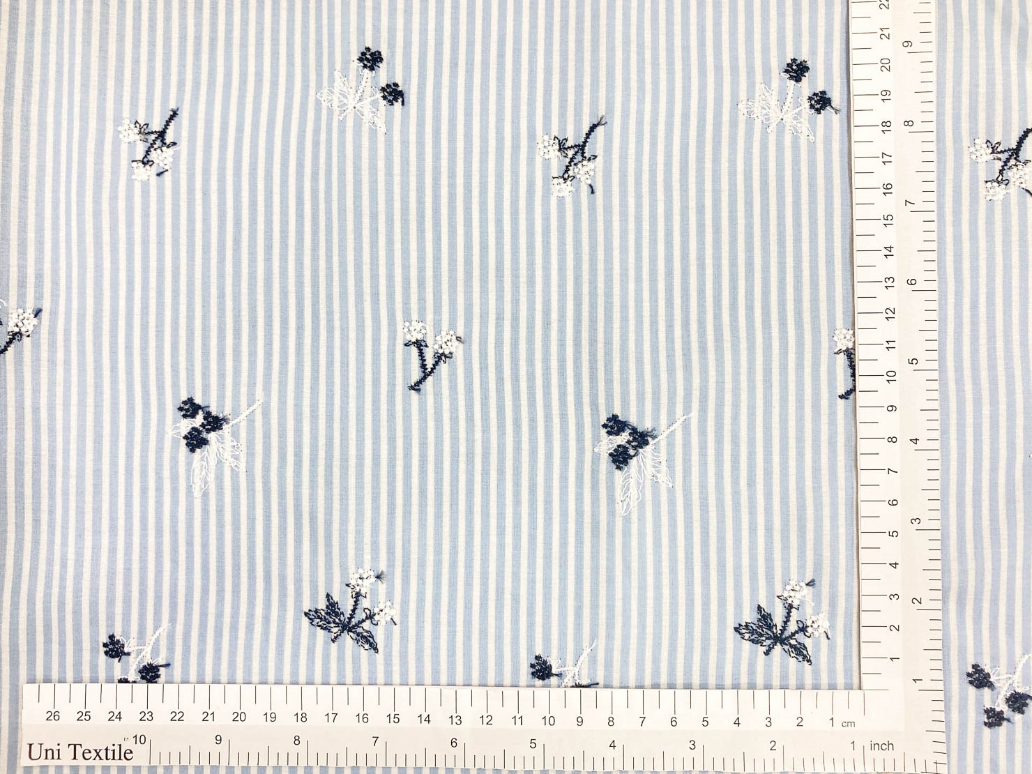 KPL604SS [ D/#853 ]Embroidery on Printed Lawn