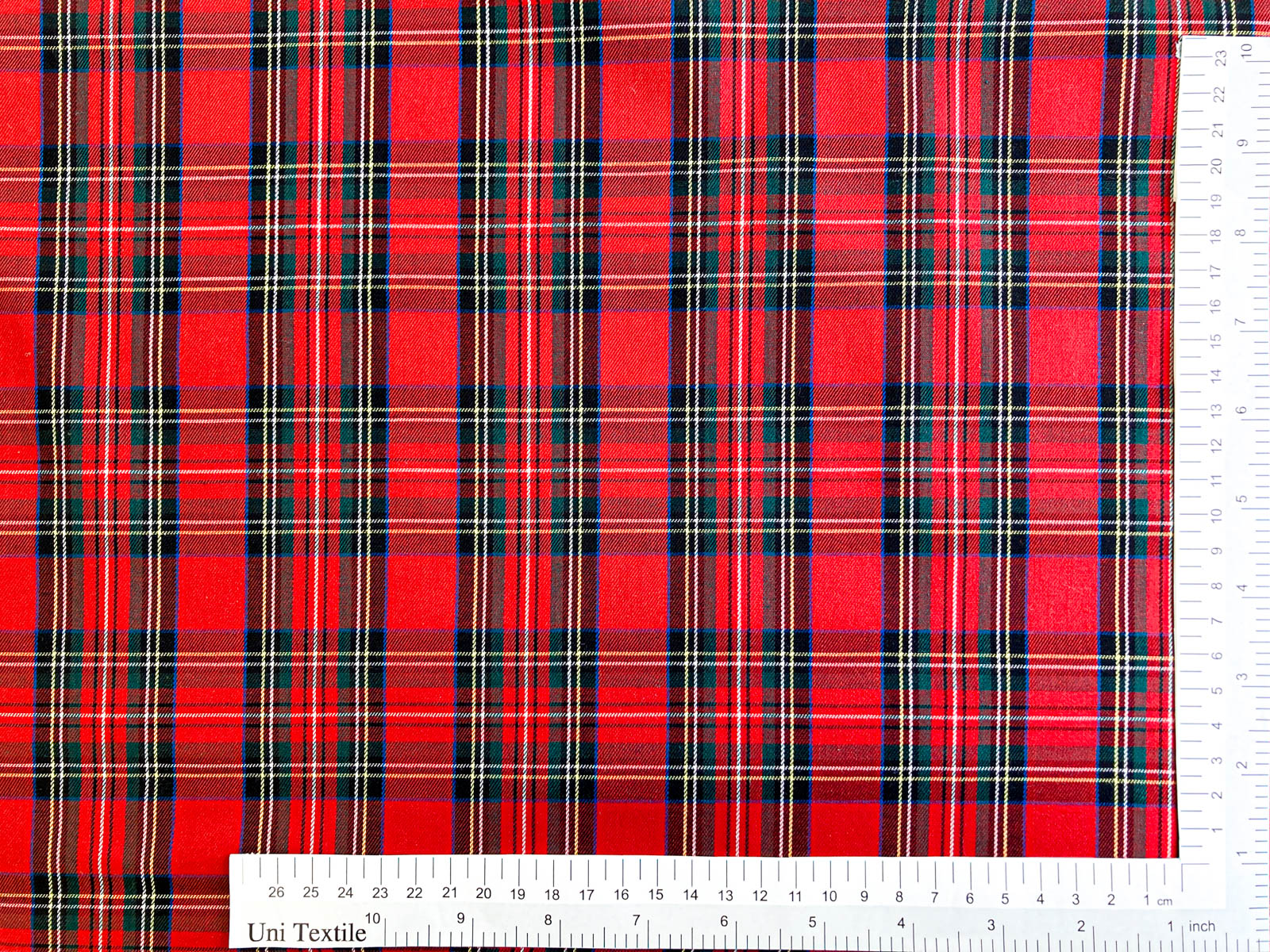 KYC411 [ D/#15 ]Yarn Dyed Polyester Cotton Plaid / Stripe Easy Care Twill