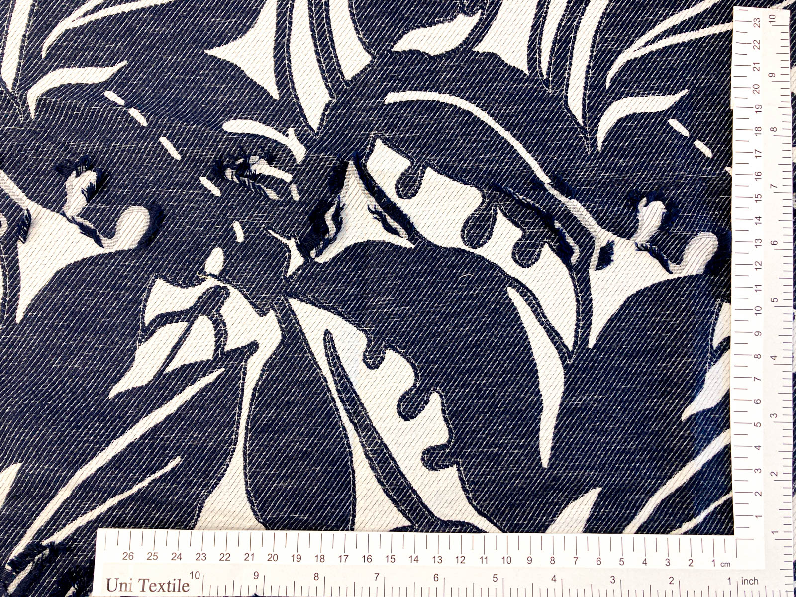 KYC814 [ D/#1 ]Yarn Dyed Polyester Cotton Cut Jacquard