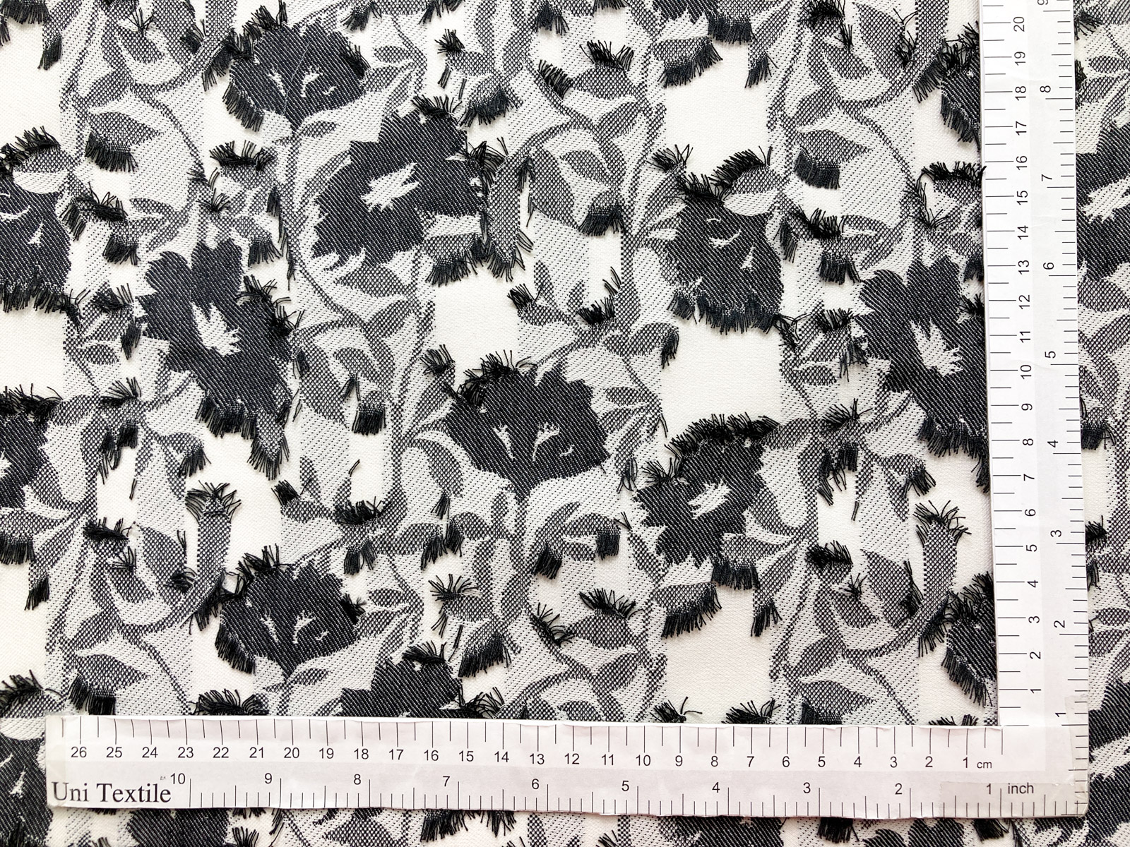 KYC849 [ D/#10 ]Yarn Dyed Polyester Cotton Cut Jacquard