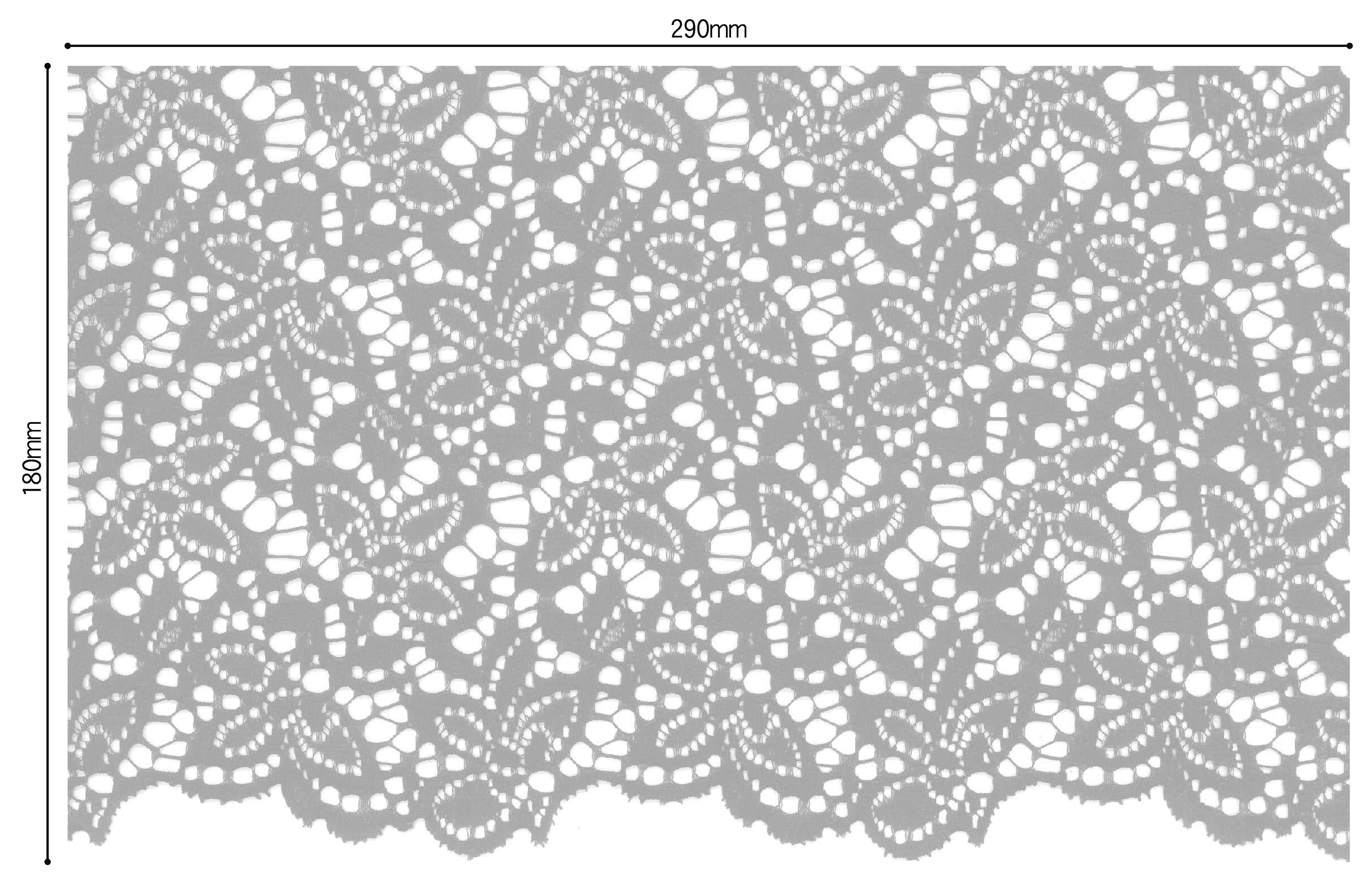 KKF2748-52 [ D/#2 ]Dyed Polyester Wooly Lace